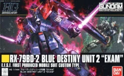 BANDAI GUN80142 GUNPLA HG 1/144 BLUE DESTINY UNIT2 EXAM