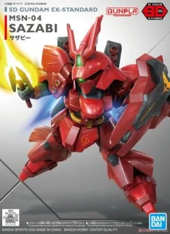BANDAI GUN73080 SD GUNDAM SAZABI EX STD