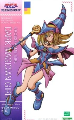 KOTOBUKIYA YU-GI-OH! FIGURINE PLASTIC MODEL KIT CROSSFRAME GIRL DARK MAGICIAN GIRL 18 CM