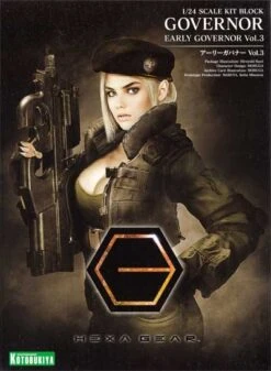 KOTOBUKIYA HEXA GEAR FIGURINE PLASTIC MODEL KIT 1/24 EARLY GOVERNOR VOL. 3 7 CM