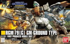 BANDAI GUNPLA HG 1/144 RGM-79G GM GROUND TYPE GUNDAM