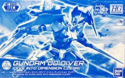 BANDAI GUN868536 GUNPLA HGBD 1/144 GUNDAM 00 DIVER DIMENSION CLEAR BUILD DIVERS