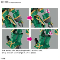 BANDAI SAK74516 HG 1/24 SPIRICLE STRIKER MUGEN CLARIS -Modèles De Jouets 74516b