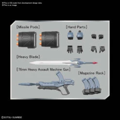 BANDAI GUN75674 GUNPLA MG 1/100 MOBILE GINN -Modèles De Jouets 75674e
