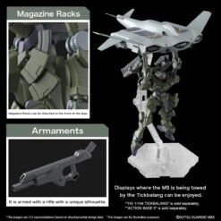 BANDAI HG 1/144 ZOWORT HEAVY -Modèles De Jouets 89759e