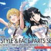 BANDAI 30MS Option Hair Style & Face Parts Set (Kazano Hiori / Hachimiya Meguru)