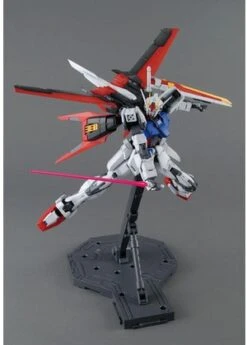 BANDAI GUNPLA MG 1/100 AILE STRIKE O.M.N.I GAT X105 GUNDAM VER RM -Modèles De Jouets blanc rouge 1