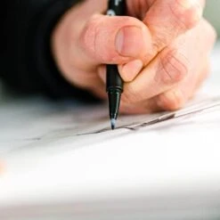 MOLOTOW BLACKLINER ETUI SET 3 4PCS -Modèles De Jouets feutre molotow blackliner brush s calligraphie