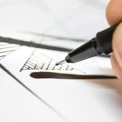 MOLOTOW BLACKLINER ETUI SET 1 4PCS -Modèles De Jouets feutre molotow blackliner fin precision mine 1