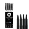 MOLOTOW BLACKLINER ETUI SET 3 4PCS
