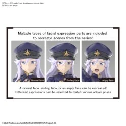 BANDAI ES75682 FIGURE RISE 86 LENA -Modèles De Jouets frs lena o5