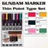 BANDAI GUNPLA MARKER GUNDAM SET FINE EDGE LINE