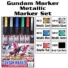 BANDAI GUNPLA MARKER GUNDAM SET METALLIC