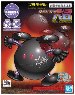 BANDAI GUN67611 HAROPLA BLACK TRI HARO