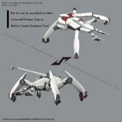 BANDAI 86 - EIGHTY SIX HG 1/48 Reginleif (Raiden & Theo Use) -Modèles De Jouets hg reginleif general purpose autocannon type o1