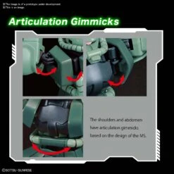 BANDAI GUNPLA HG 1/144 ZAKU II MS-06 -Modèles De Jouets hg zaku2 o6