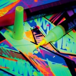 MOLOTOW PUMP SOFTLINER UV FLUORESCENT 1MM WALLET BASIC SET 1 6PCS 11 MOLOTOW PUMP SOFTLINER UV FLUORESCENT 1MM WALLET BASIC SET 1 6PCS -Modèles De Jouets marker molotow uv fluorescent lumiere noire