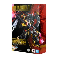 BANDAI GUNDAM SEED METAL BUILD SERIES GOLD FRAME AMATSU MINA 18CM