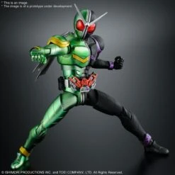 BANDAI KAM75685 MG FIG RISE ART KAMEN RIDER DOUBLE CYCLONE JOKER -Modèles De Jouets mgfrsa kamen rider double o2