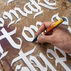 MOLOTOW ACRILYC MARKER ONE4ALL 2MM WALLET SET 6PCS -Modèles De Jouets molotow 127hs marqueur peinture acrylique one4all 2mm tout supports