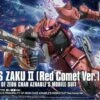 BANDAI GUN65196 GUNPLA HG 1/144 ZAKU II MS-06S RED COMET VER