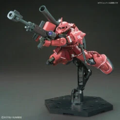 BANDAI GUN65196 GUNPLA HG 1/144 ZAKU II MS-06S RED COMET VER -Modèles De Jouets s l16006