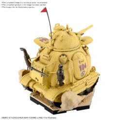 BANDAI 1/35 SAND LAND Royal Army Tank Corps No. 104 -Modèles De Jouets sand land 1 35 sand land tank 104 o2