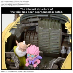 BANDAI 1/35 SAND LAND Royal Army Tank Corps No. 104 -Modèles De Jouets sand land 1 35 sand land tank 104 o5