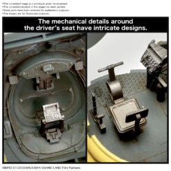 BANDAI 1/35 SAND LAND Royal Army Tank Corps No. 104 -Modèles De Jouets sand land 1 35 sand land tank 104 o7