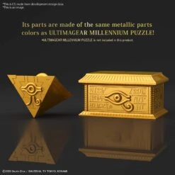 BANDAI YU-GI-OH SARCOPHAGUS FOR MILLENNIUM PUZZLE -Modèles De Jouets ultimagear gold sarcophagus for millennium puzzle o3