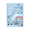 BANDAI Water Decal Macross Plus HG 1/100 YF-21