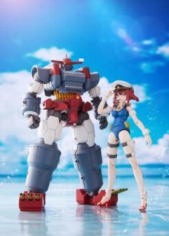 GSC New Gattai Series Figurines Plastic Model Kit Robot Gattai Musashi & Nagisa Jinguji 14 - 17 Cm -Modèles De Jouets x aos06292