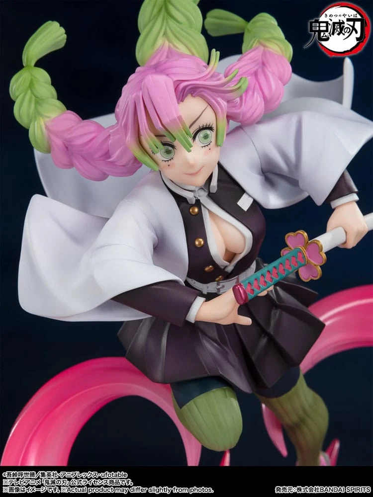 BANDAI Demon Slayer: Kimetsu No Yaiba Statuette PVC FiguartsZERO Mitsuri Kanroji 22 Cm 3 BANDAI Demon Slayer: Kimetsu No Yaiba Statuette PVC FiguartsZERO Mitsuri Kanroji 22 Cm – Image 3