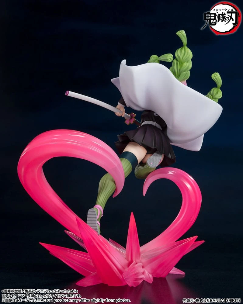 BANDAI Demon Slayer: Kimetsu No Yaiba Statuette PVC FiguartsZERO Mitsuri Kanroji 22 Cm 4 BANDAI Demon Slayer: Kimetsu No Yaiba Statuette PVC FiguartsZERO Mitsuri Kanroji 22 Cm – Image 4