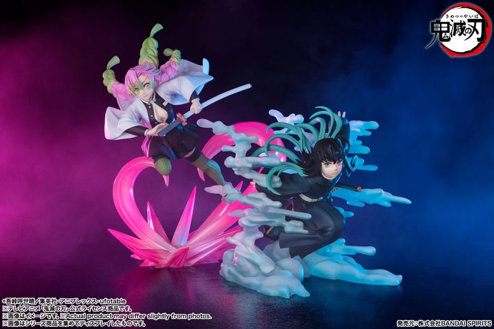 BANDAI Demon Slayer: Kimetsu No Yaiba Statuette PVC FiguartsZERO Mitsuri Kanroji 22 Cm 6 BANDAI Demon Slayer: Kimetsu No Yaiba Statuette PVC FiguartsZERO Mitsuri Kanroji 22 Cm – Image 6