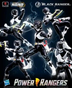FLAME TOYS Power Rangers Figurine Furai Model Plastic Model Kit Black Ranger 13 Cm -Modèles De Jouets x flto20220702bk n