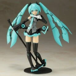 KOTOBUKIYA Hatsune Miku Frame Arms Figurine Plastic Model Kit 1/100 Frame Music Girl Hatsune Miku 16 Cm -Modèles De Jouets x ktofa129