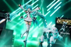 KOTOBUKIYA Hatsune Miku Frame Arms Girl Figurine Plastic Model Kit Music Girl Hatsune Miku (Maruttoys Ver.) & Tamotu (Miku Ver.) 15 Cm -Modèles De Jouets x ktofg145 a