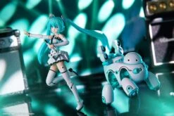 KOTOBUKIYA Hatsune Miku Frame Arms Girl Figurine Plastic Model Kit Music Girl Hatsune Miku (Maruttoys Ver.) & Tamotu (Miku Ver.) 15 Cm -Modèles De Jouets x ktofg145 b