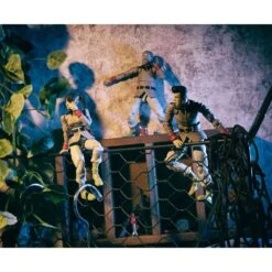 MEGAHOUSE MOBILE SUIT GUNDAM PACK 3 FIGURINES G.M.G. EARTH FEDERATION ARMY SOLDIERS 10 CM -Modèles De Jouets x meho830563 j